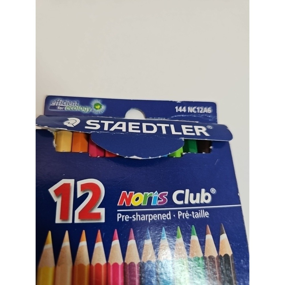 Staedtler Noris Club Colored Pencils 12 Pack Pre Sharpened New - Picture 2 of 11